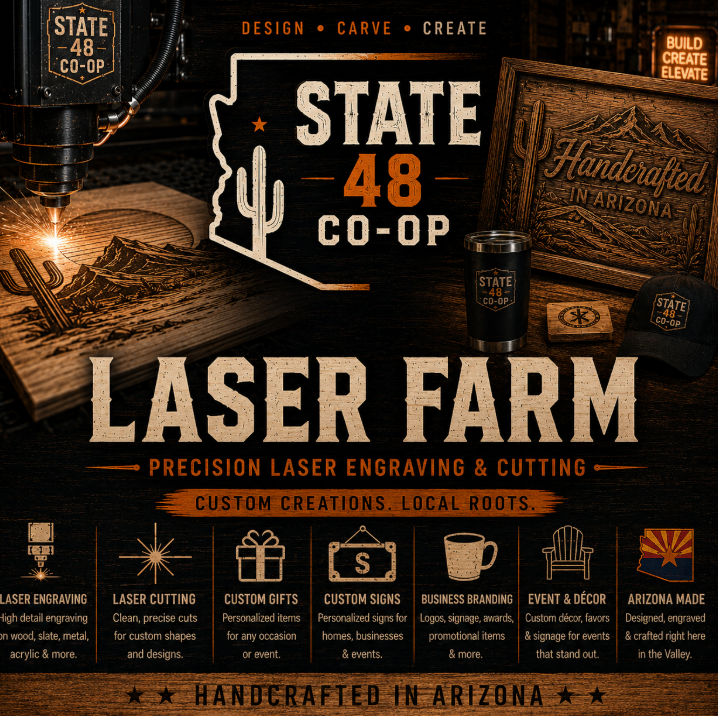 Custom Laser Engraving Arizona