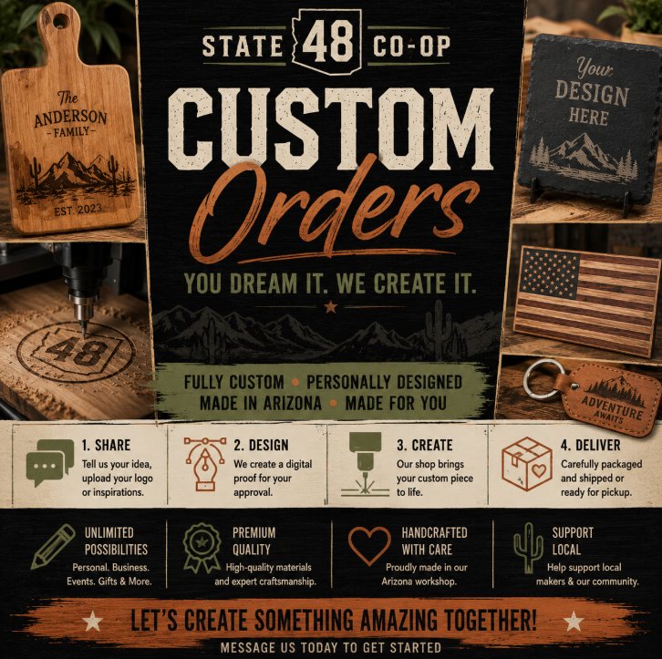 A local marketplace for handmade goods, custom work, and creative production